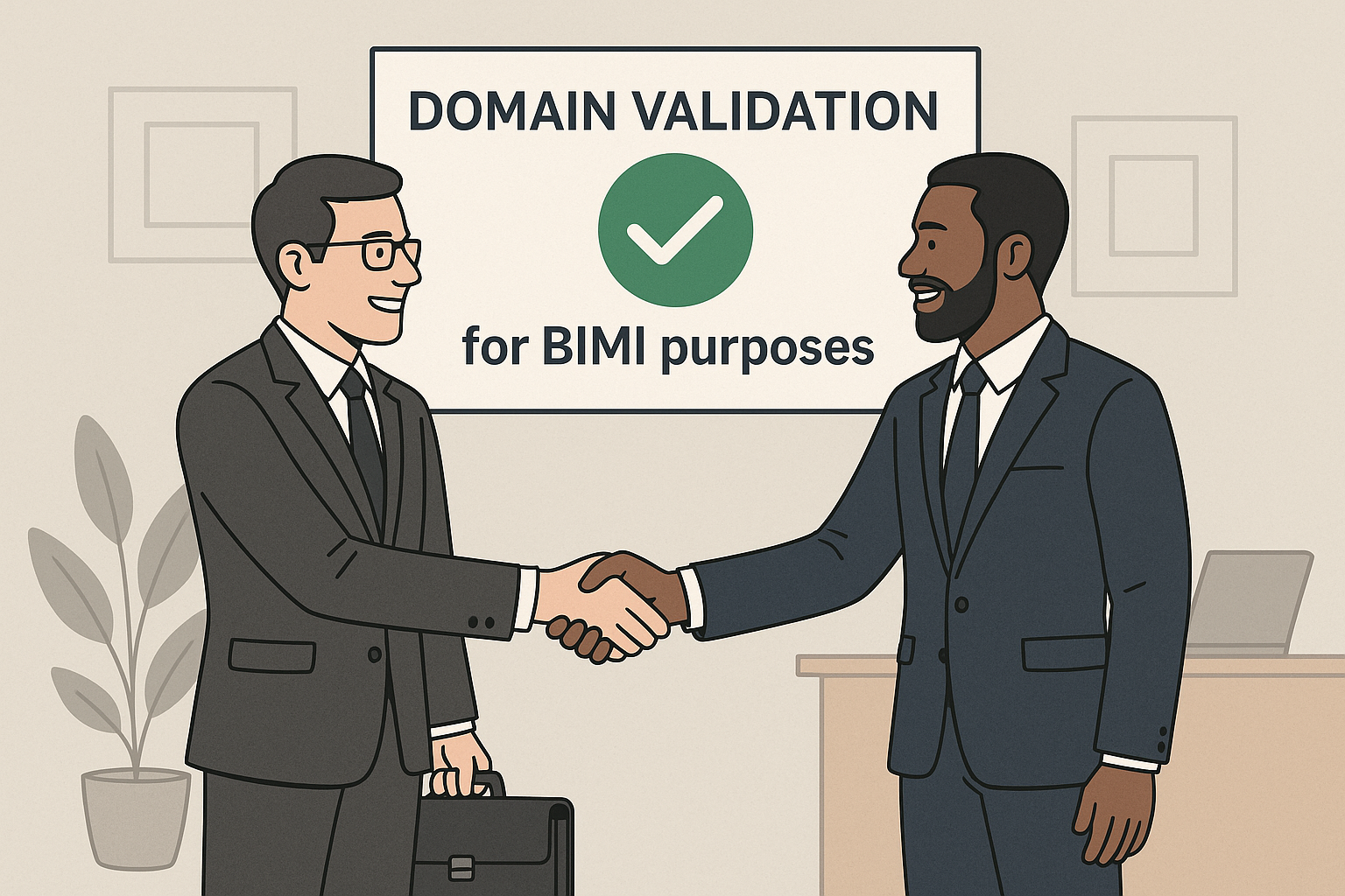 Validação do domínio BIMI