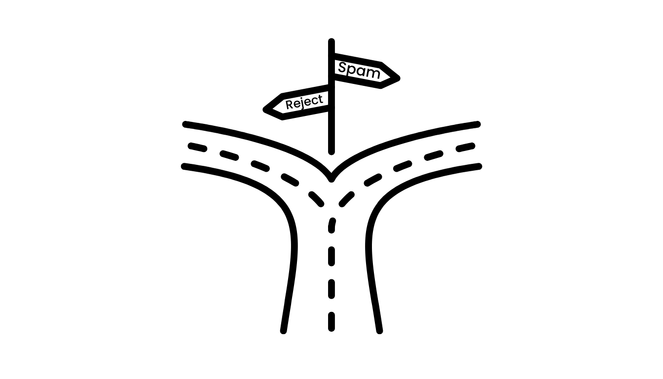 Rejeição de spam DMARC